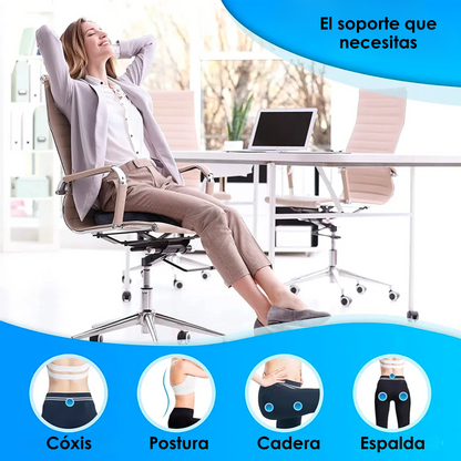 SpineAlign Cojín asiento ortopédico